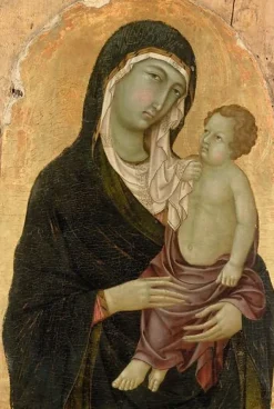Vierge à l'Enfant (panneaux aluminium)