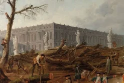 Hot Vue du Bosquet des "Bains d'Apollon" (toiles sans cadre) Toiles Sans Cadre|Affiches D'Art Encadrées