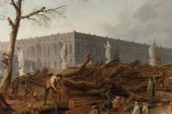 Vue du Bosquet des "Bains d'Apollon" (panneaux aluminium)
